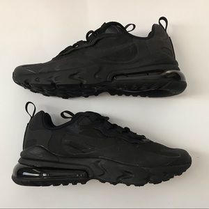 NEW Nike Air Max 270 React Triple Black